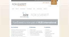 Desktop Screenshot of foxeverett.com